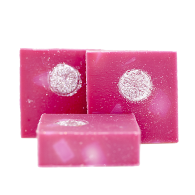 Raspberry Sparkle Soap